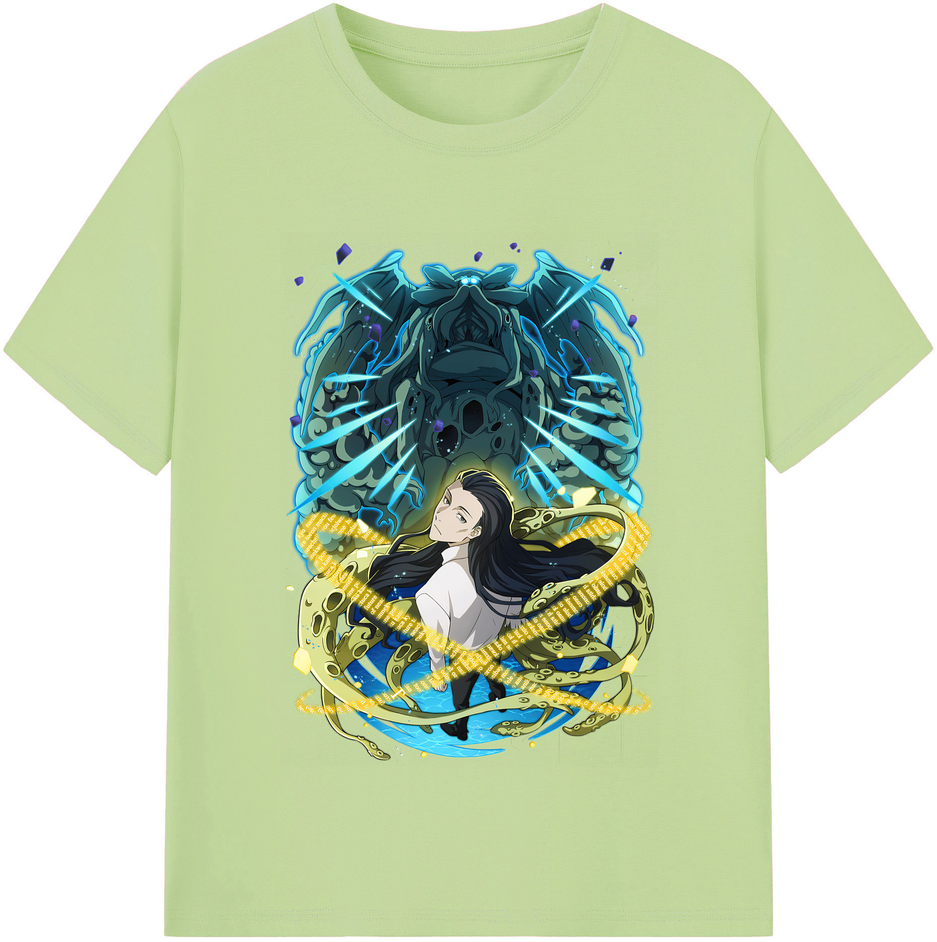 （画像用） 文豪ストレイドッグス Bungo Stray Dogs 綿100％半袖Tシャツ（フロントプリント）